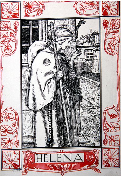 Helena, das Heroínas de Shakespeare, de Anna Murphy Jameson. de Robert Anning Bell