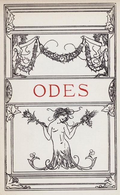 Ilustração para Poemas de John Keats: Odes (litho) de Robert Anning Bell