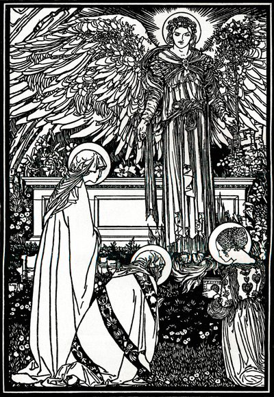 Ilustração para The Altar Book, 1892, 1897 de Robert Anning Bell