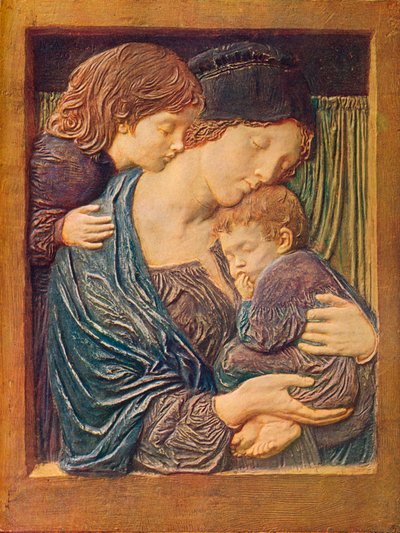 Mãe e Filhos, c1900 de Robert Anning Bell