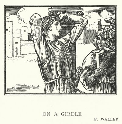 Em A Girdle (litho) de Robert Anning Bell