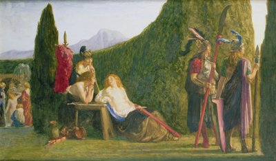 Guarda da Rainha Hipólita, 1908 de Robert Anning Bell