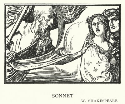 Soneto (litho) de Robert Anning Bell