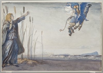 O lírio e o leão de Robert Anning Bell