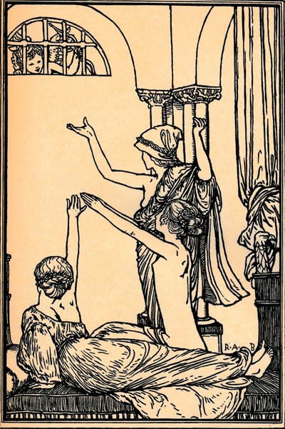 Os Prisioneiros, c1900 de Robert Anning Bell