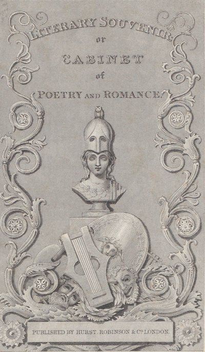 Cartão de Troca para Lembrança Literária, século XIX. de Robert Baker