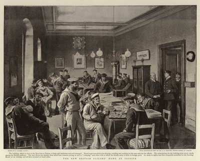 O novo lar dos marinheiros britânicos em Trieste de Robert Barnes