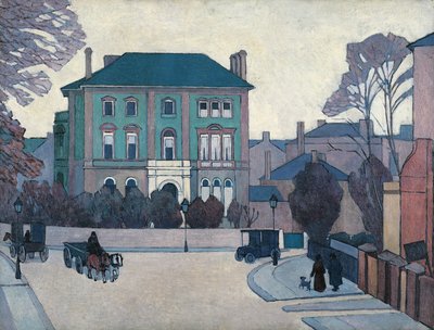 A casa verde, St John&39;s Wood de Robert Polhill Bevan