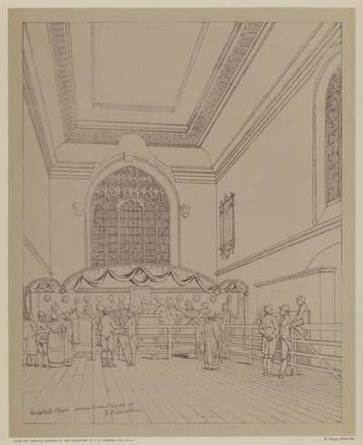 Capela Guildhall, City of London de Robert Blemell (after) Schnebbelie