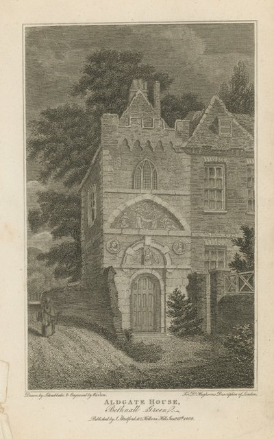 Aldgate House em Bethnal Green de Robert Blemell Schnebbelie