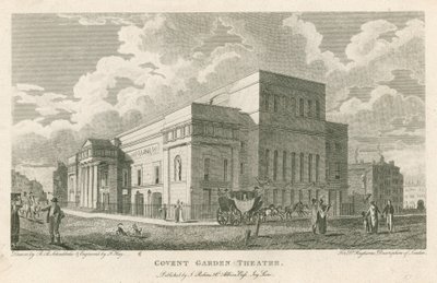 Teatro de Covent Garden, Westminster, Londres de Robert Blemell Schnebbelie