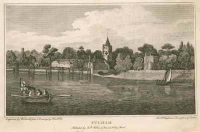 Igreja do Fulham, Londres de Robert Blemell Schnebbelie