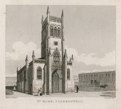 Igreja de São Marcos, Clerkenwell de Robert Blemell Schnebbelie
