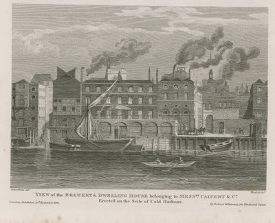 Vista da cervejaria e casa de moradia de Robert Blemell Schnebbelie