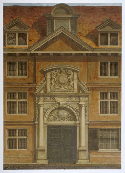 Blackwell Hall, Cidade de Londres, 1819 de Robert Blemmell Schnebbelie