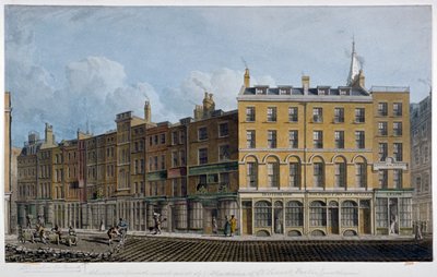 Cheapside, cidade de Londres, 1818 de Robert Blemmell Schnebbelie