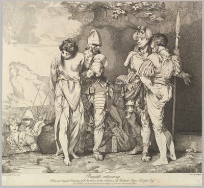 Retorno de Banditti, 9 de novembro de 1780. de Robert Blyth