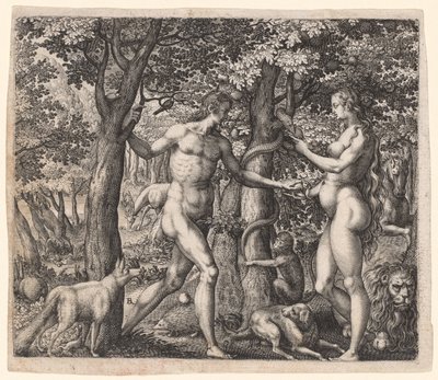 Adão e Eva de Robert Boissard