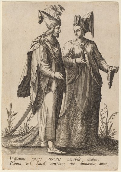 Os modos da esposa..., 1597 de Robert Boissard