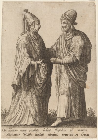Quem são as faculdades mais embotadas da mente..., 1597 de Robert Boissard