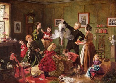 O cabaz de natal de Robert Braithwaite Martineau