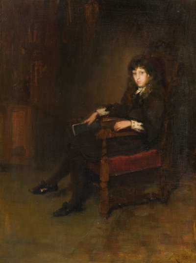Retrato de Mary Dallas-Ross de Robert Brough