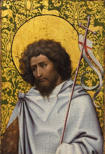 João Batista, c. 1410 de Robert Campin