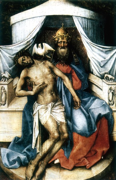A Trindade, século XIV de Robert Campin