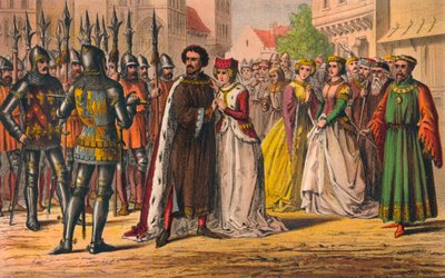 Meu senhor, a mente de Bolingbroke está mudada. Você deve fazer Pomfret, não até a Torre. de Robert Charles Dudley