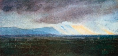 A planície do Arno a partir de Bellosguardo (litografia a cores) de Robert Charles Goff