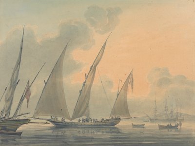 Navegação no Mediterrâneo de Robert Cleveley