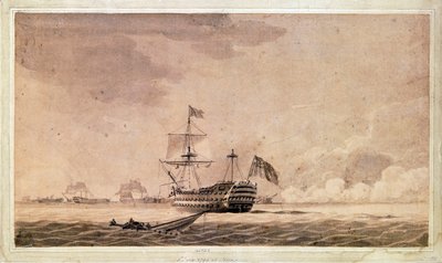 O navio britânico Queen, 1 de junho de Robert Cleveley