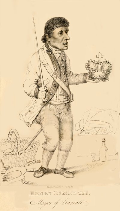 Henry Dimsdale, prefeito de Garratt, 1821. de Robert Cooper