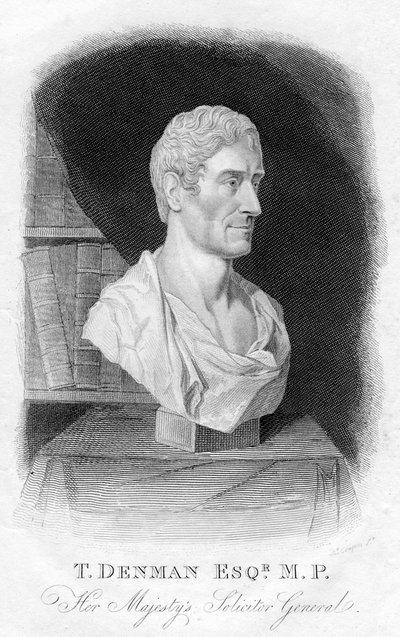 T Denman, seu majestys Solicitor General, 1820 de Robert Cooper