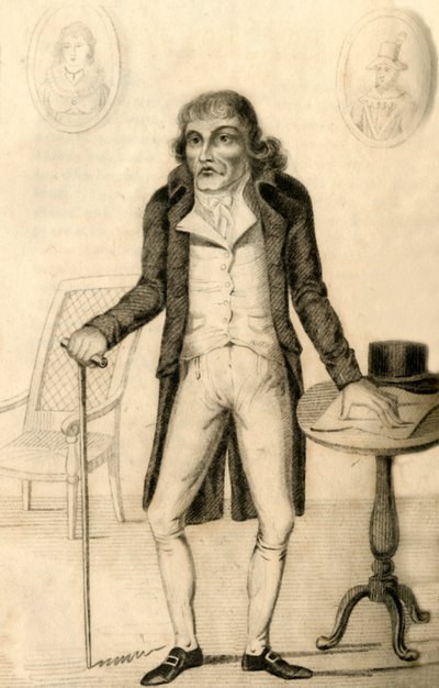 Thomas Laugher - comumente chamado Old Tommy, 1821. de Robert Cooper