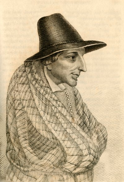 William Stevenson, um mendigo notório que morreu no valor de £ 900, 1821. de Robert Cooper