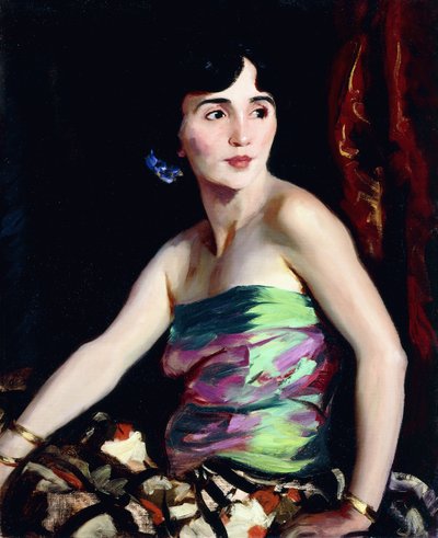 Isolina Maldonado - dançarina espanhola, 1921 de Robert Cozad Henri