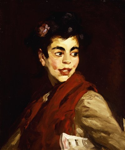 Newsgirl - Madri, 1908 de Robert Cozad Henri