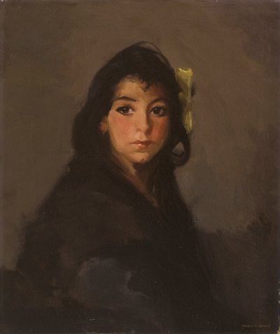 A menina cigana, 1912 de Robert Cozad Henri