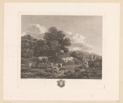 Landschap coloca pastores em vee O rebanho holandês de Robert Daudet (II)