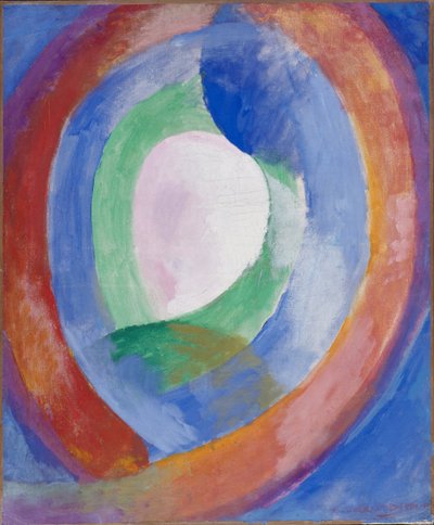 Formas Circulares, Lua n.º 1 de Robert Delaunay