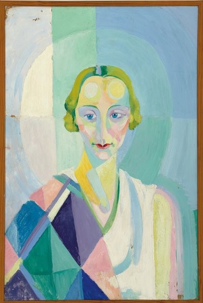 Retrato de Madame Heim de Robert Delaunay