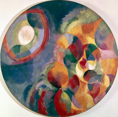 Contrastes Simultâneas: Sol e Lua de Robert Delaunay