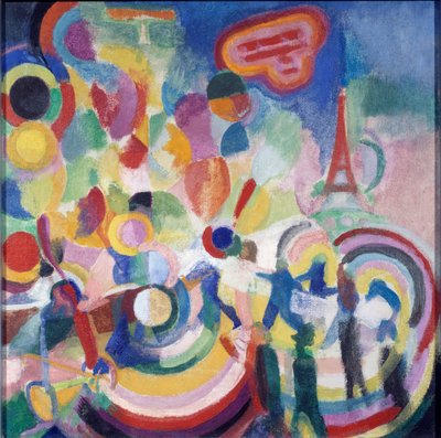 Homenagem a Bleriot Louis Bleriot (1872-1936) de Robert Delaunay