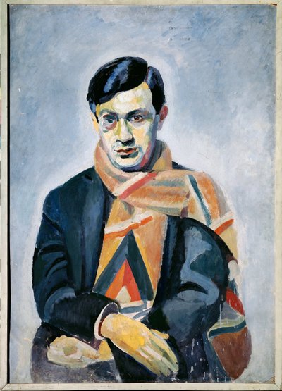 Tristan Tzara (óleo sobre tela) de Robert Delaunay