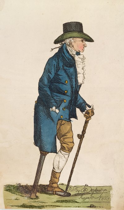 Brook Watson, 1803 (impressão) de Robert Dighton