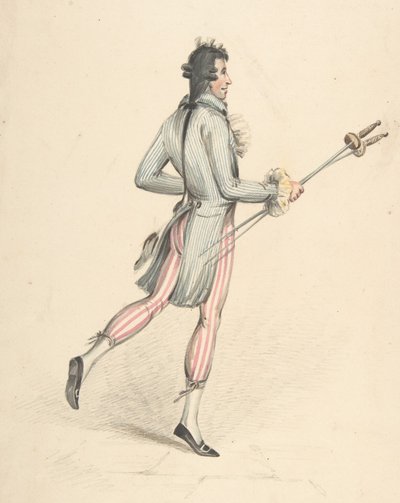 Figurino, século XVIII-XIX. de Robert Dighton