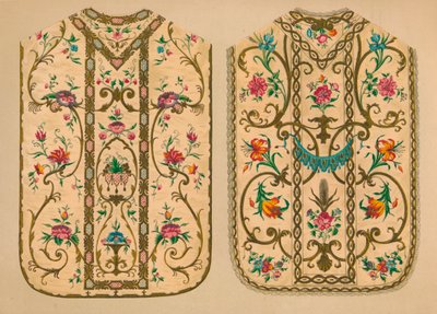 Chasubles bordados por Luigi & Ersilia Martini, 1893. de Robert Dudley