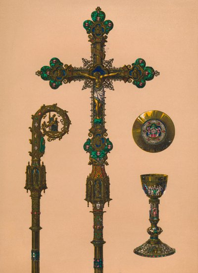 Objetos para uso eclesiástico por EC Trioullier, Paris, 1893. de Robert Dudley