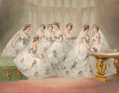 As damas de honor (cromolito) de Robert Dudley